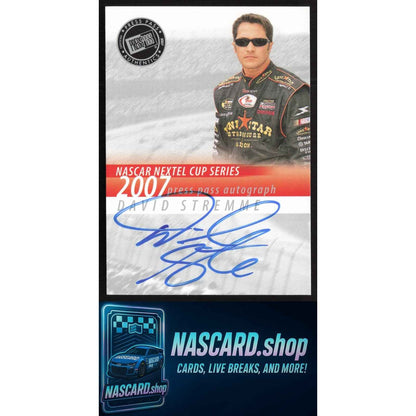 2007 Press Pass #NNO David Stremme Autographs