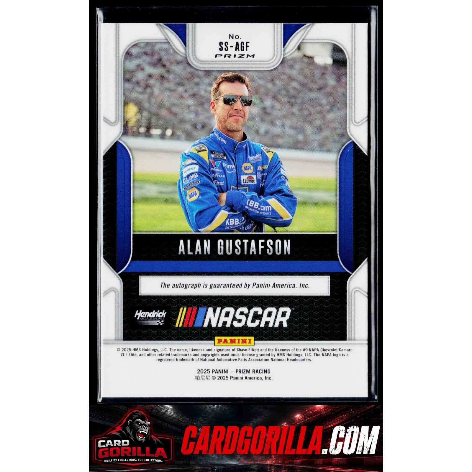 2025 Panini Prizm #SS-AGF Alan Gustafson Sensational Signatures