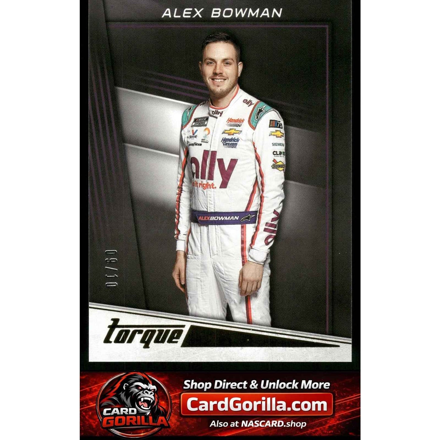 2023 Panini Chronicles #13 Alex Bowman Torque Gold #/10