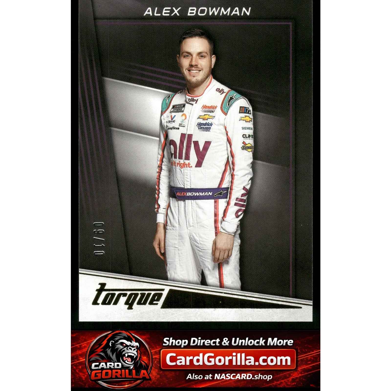 2023 Panini Chronicles #13 Alex Bowman Torque Gold #/10
