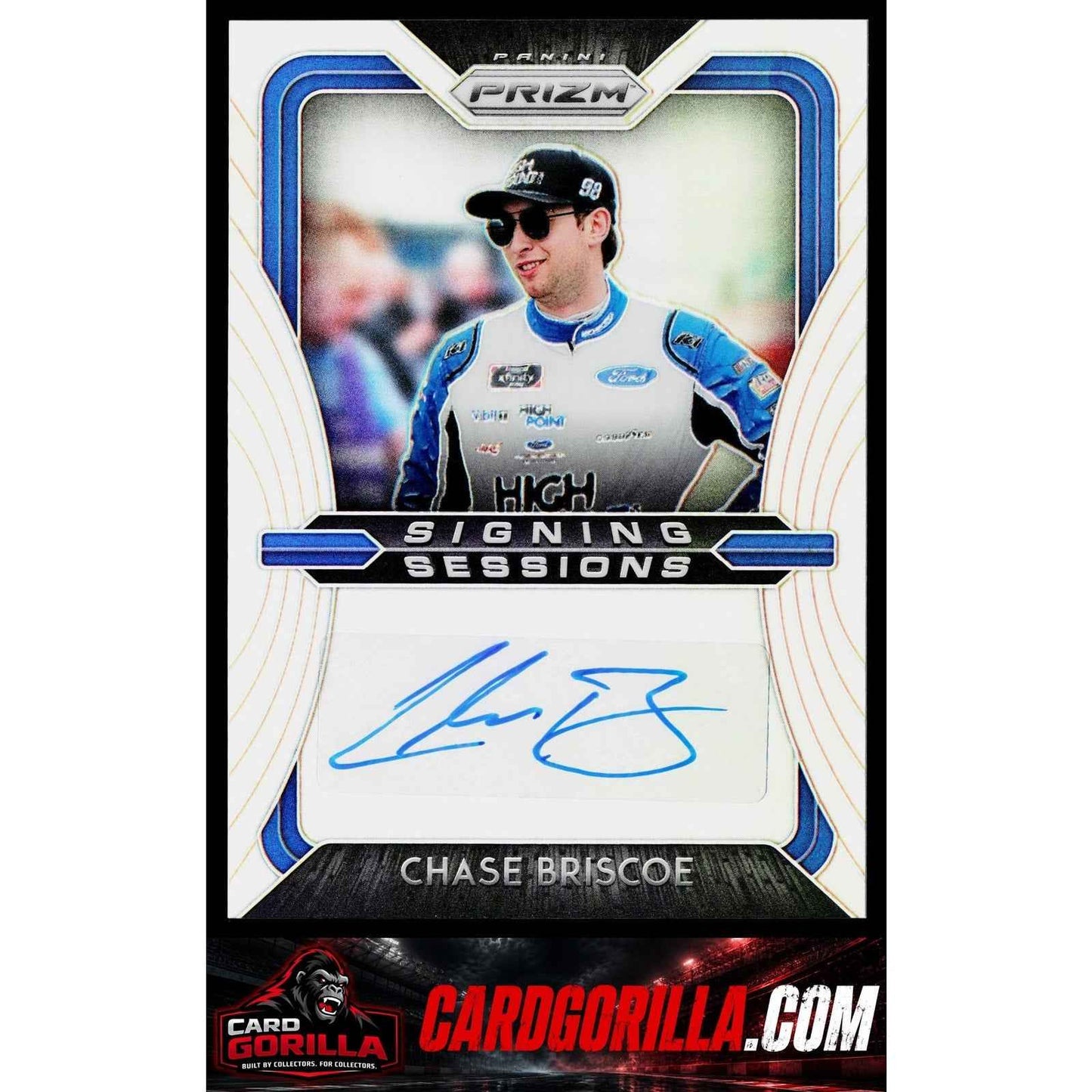 2020 Panini Prizm #SS-CB Chase Briscoe Signing Sessions Prizm