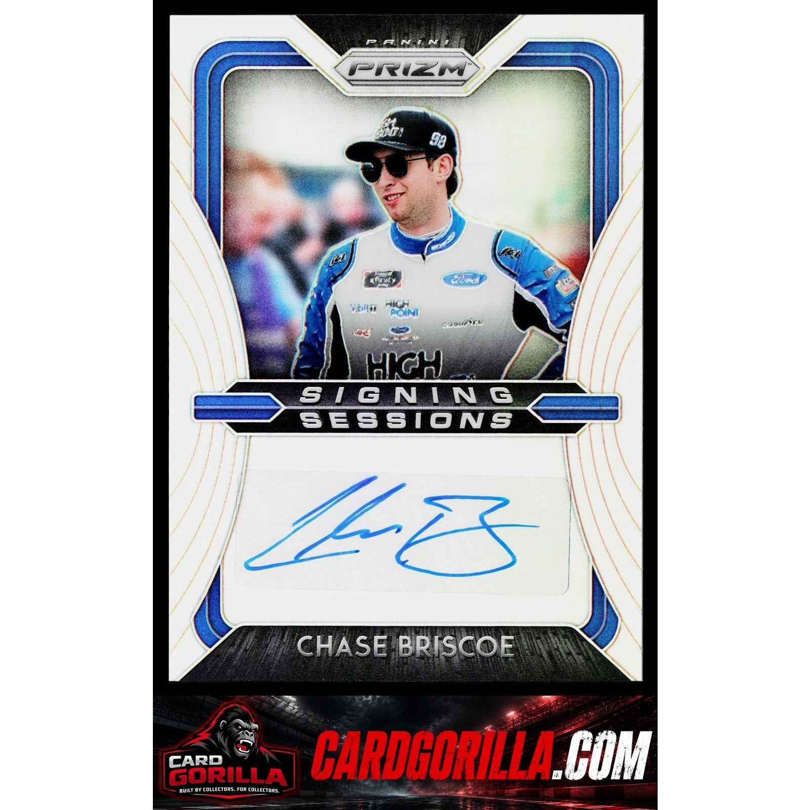 2020 Panini Prizm #SS-CB Chase Briscoe Signing Sessions Prizm