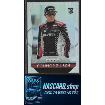 2025 Panini Prizm Throwback #178 Connor Zilisch Silver Prizm RC