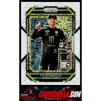 2023 Panini Prizm #50 Tyler Reddick White Sparkle Prizm