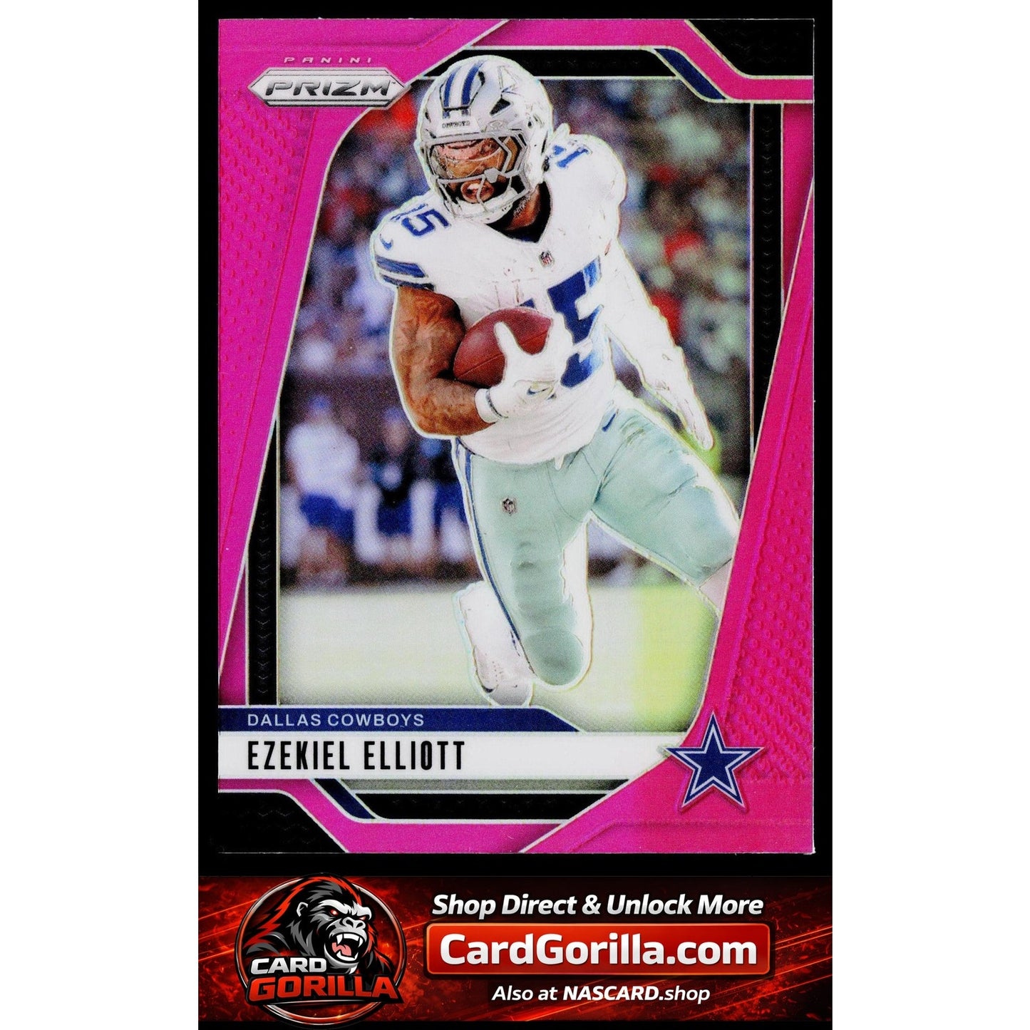 2024 Panini Prizm #74 Ezekiel Elliott Pink