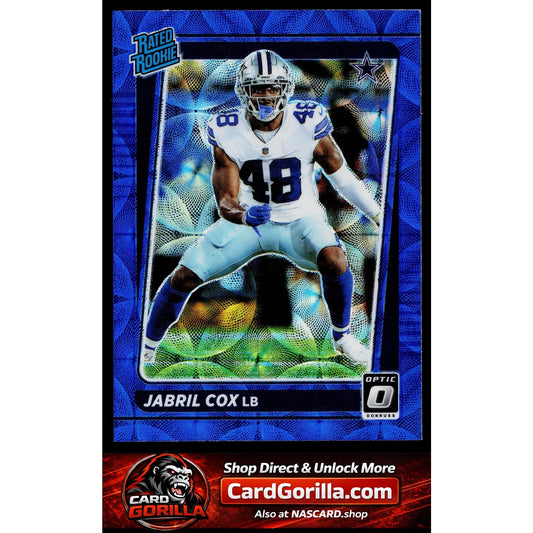 2021 Donruss Optic #286 Jabril Cox Blue Scope