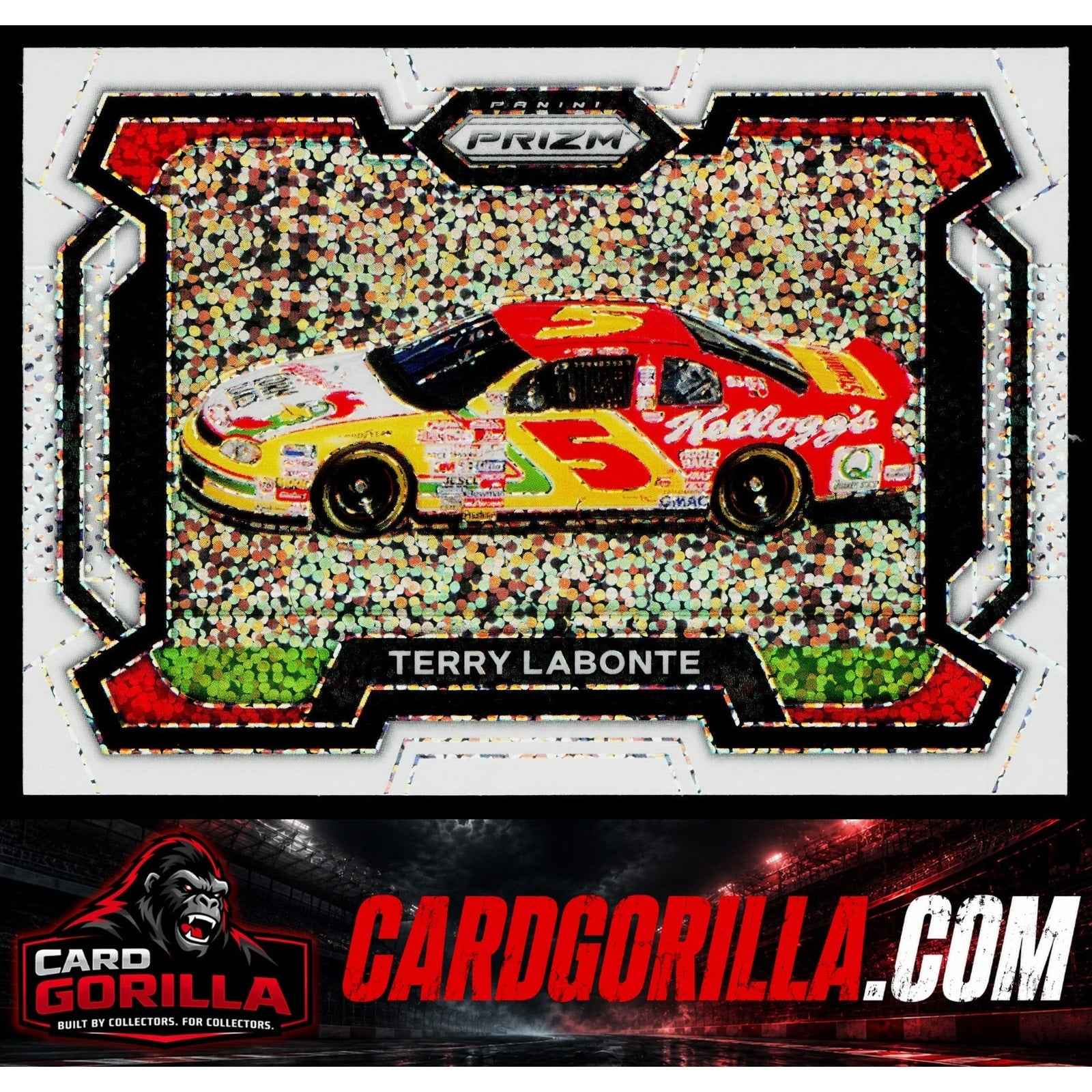 2024 Panini Prizm #26 Terry Labonte White Sparkle