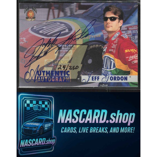 1997 Score Board #NNO Jeff Gordon Autographs #/250