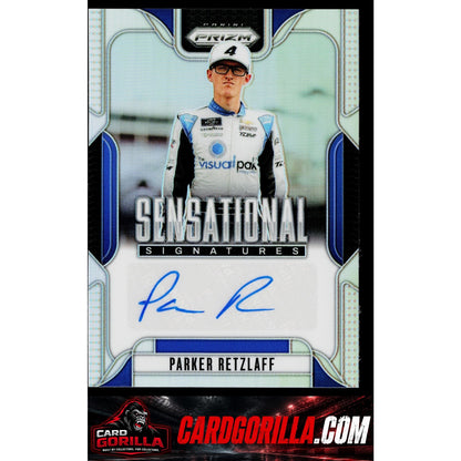 2025 Panini Prizm #SS-PRT Parker Retzlaff Sensational Signatures