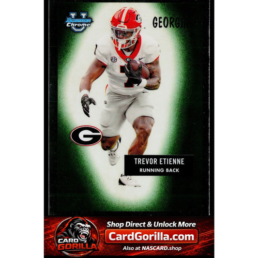 2024 Bowman University Chrome #55B-2 Trevor Etienne 1955 Bowman Football