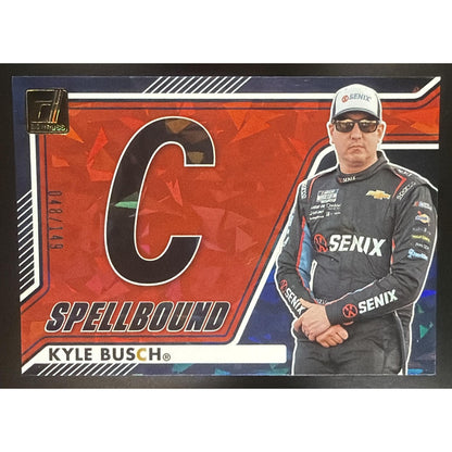 2026 Panini Donruss NASCAR Racing Kyle Busch #39 Spellbound Red Ice 48/149