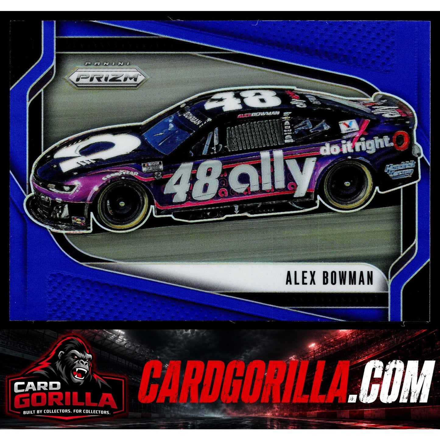 2025 Panini Prizm #137 Alex Bowman Blue #/199