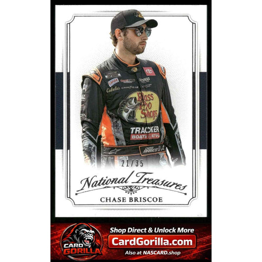2025 Panini National Treasures #19 Chase Briscoe 2016 Throwback #/35