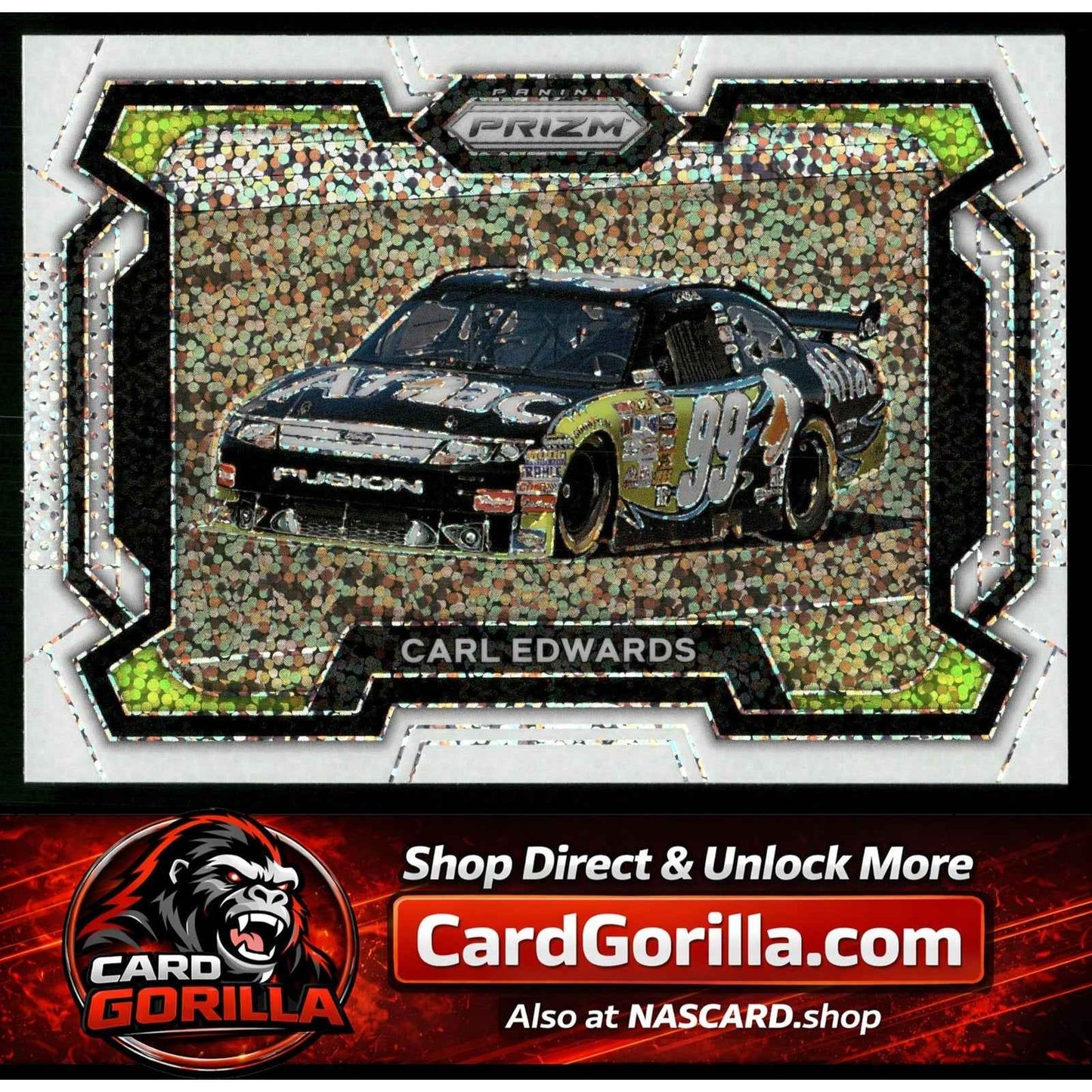 2024 Panini Prizm #70 Carl Edwards White Sparkle