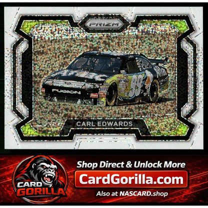2024 Panini Prizm #70 Carl Edwards White Sparkle