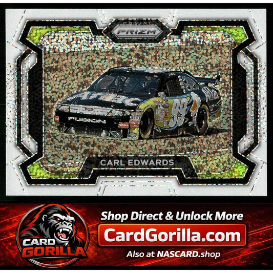 2024 Panini Prizm #70 Carl Edwards White Sparkle