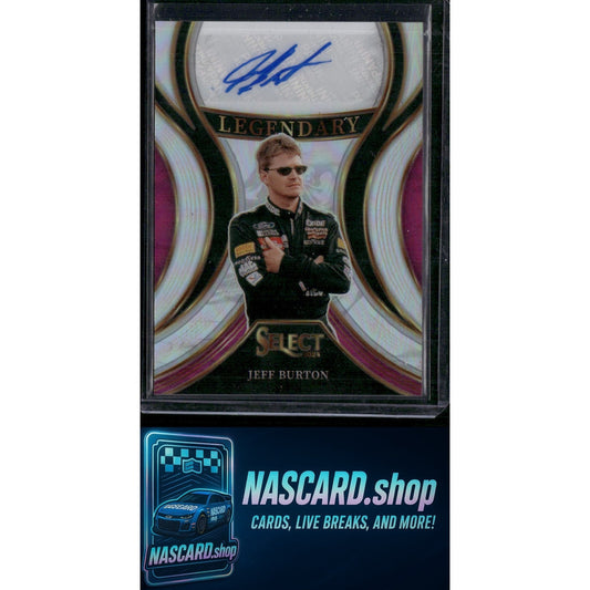2024 Panini Select #LS-JBT Jeff Burton Legendary Signatures - NASCARD.shop