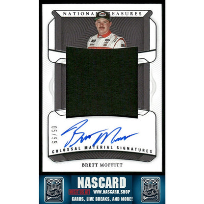 2023 Panini National Treasures Brett Moffitt Colossal Materials Signatures #/99