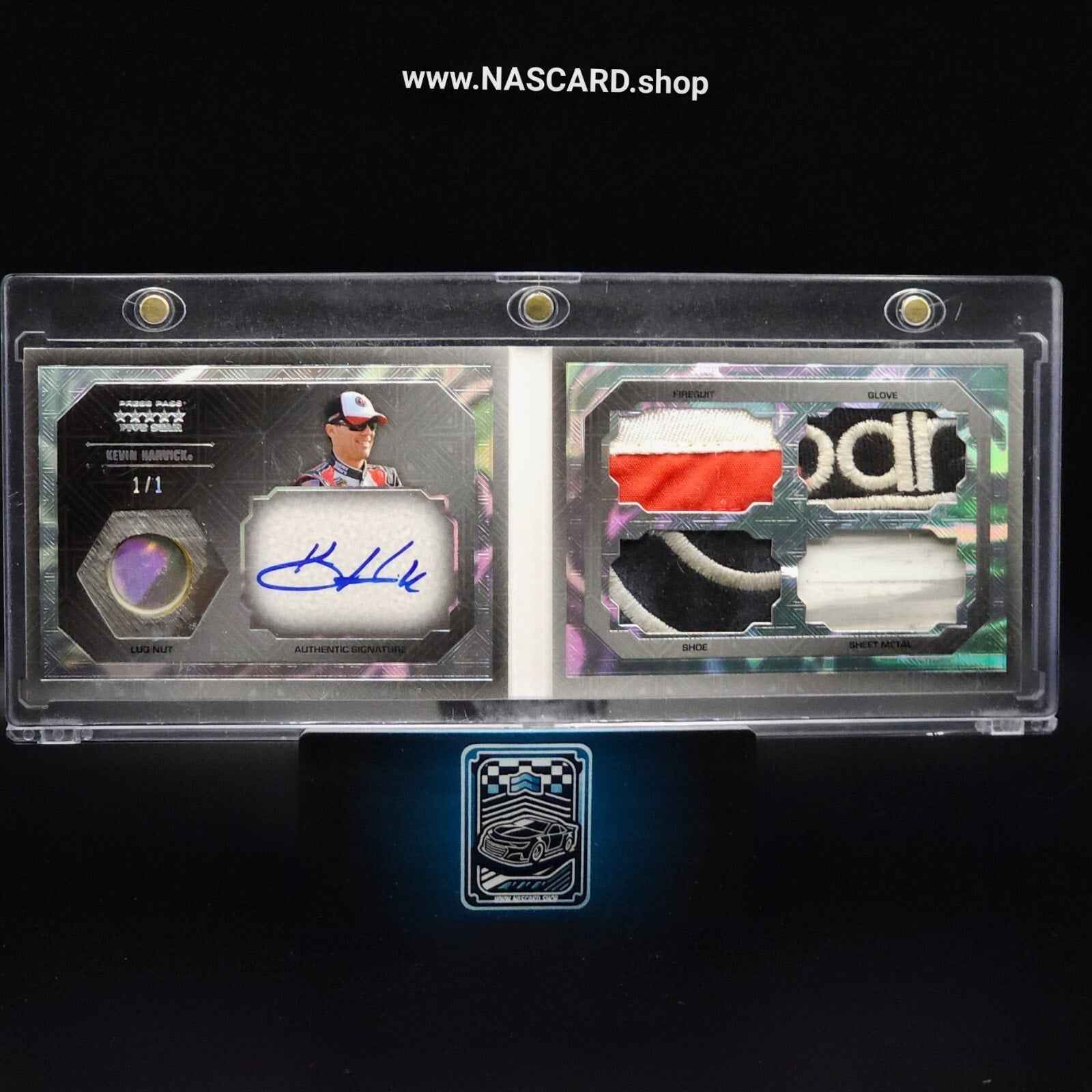 2013 Press Pass Five Star Classic Compilations Booklet Kevin Harvick 1/1 - NASCARD.shop