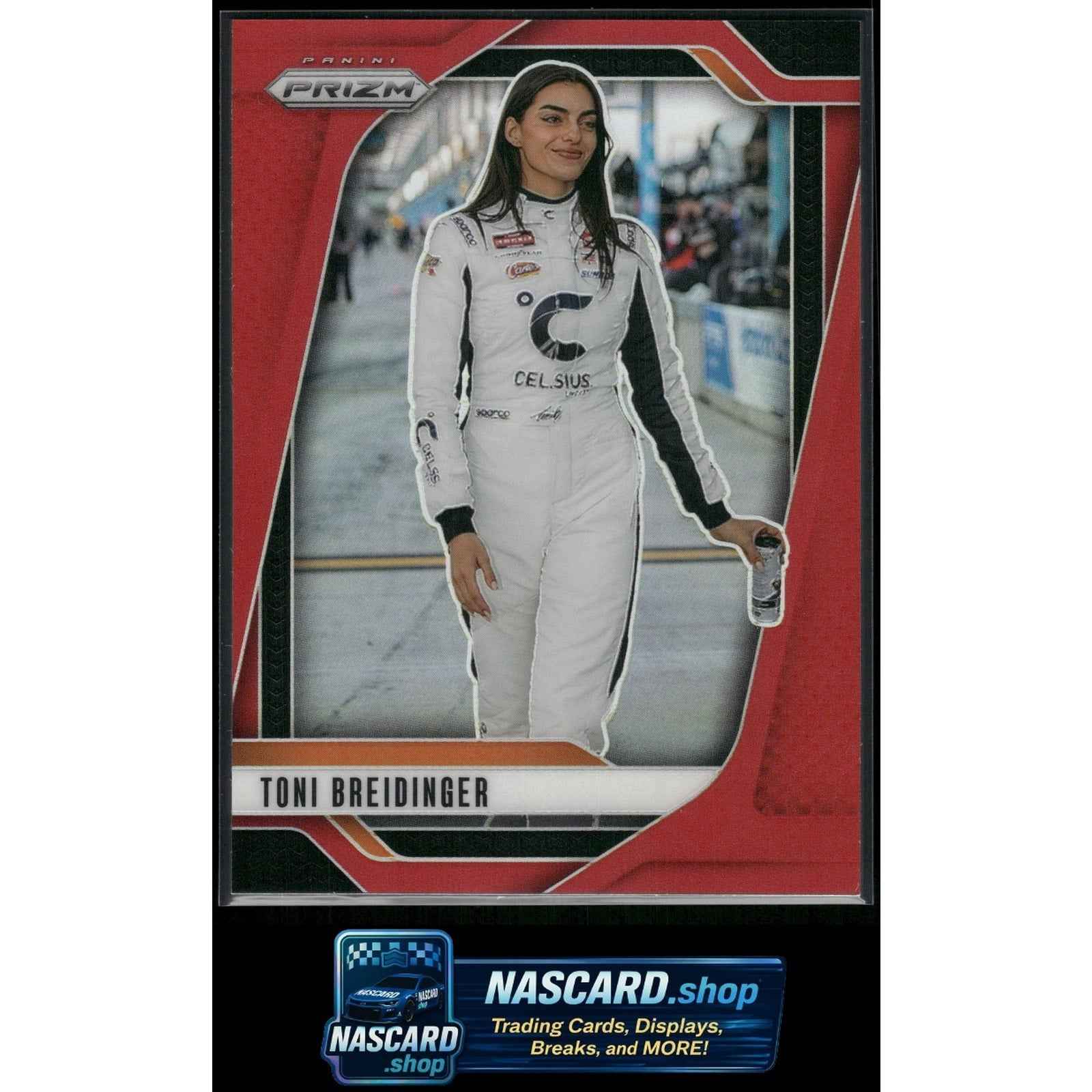 2025 Panini Prizm #37 Toni Breidinger Red #/249