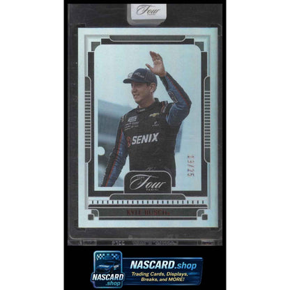 2025 Panini Turn Four #46 Kyle Busch Red #/25