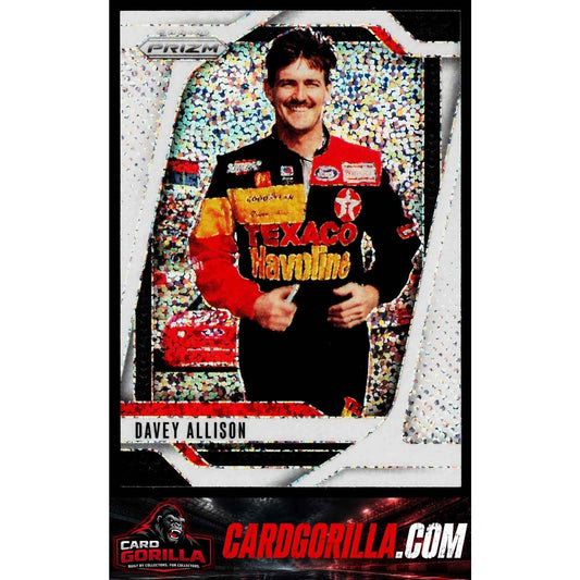 2025 Panini Prizm #90 Davey Allison White Sparkle