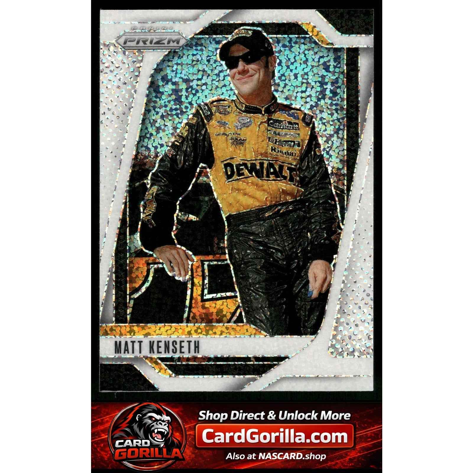 2025 Panini Prizm #38 Matt Kenseth White Sparkle