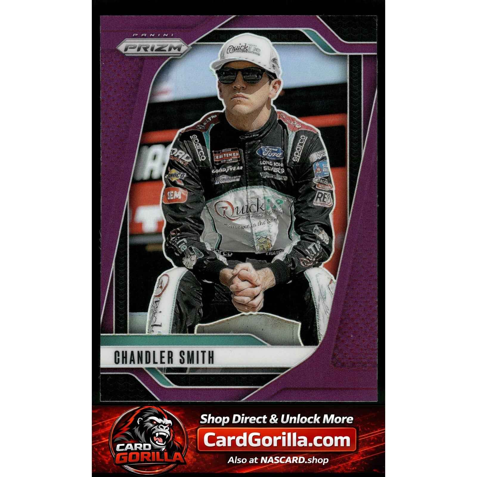 2025 Panini Prizm #45 Chandler Smith Purple #/99