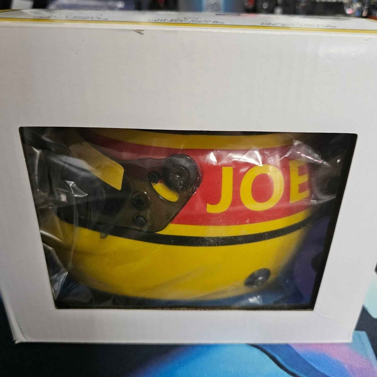Joey Logano Autographed 1:2 Scale Mini Helmet with COA