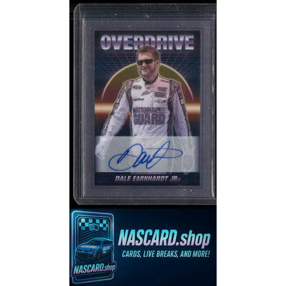 2023 Panini Chronicles #14 Dale Earnhardt Jr Overdrive Autographs - Card Gorilla
