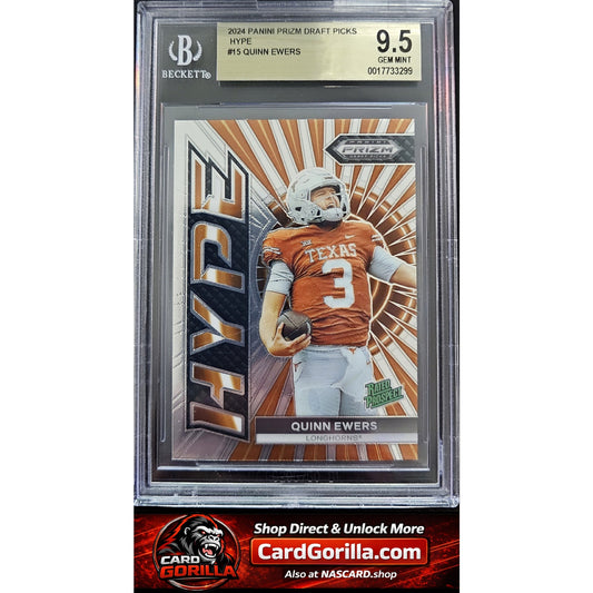 2024 Panini Prizm Draft Picks Hype #15 Quinn Ewers BGS 9.5