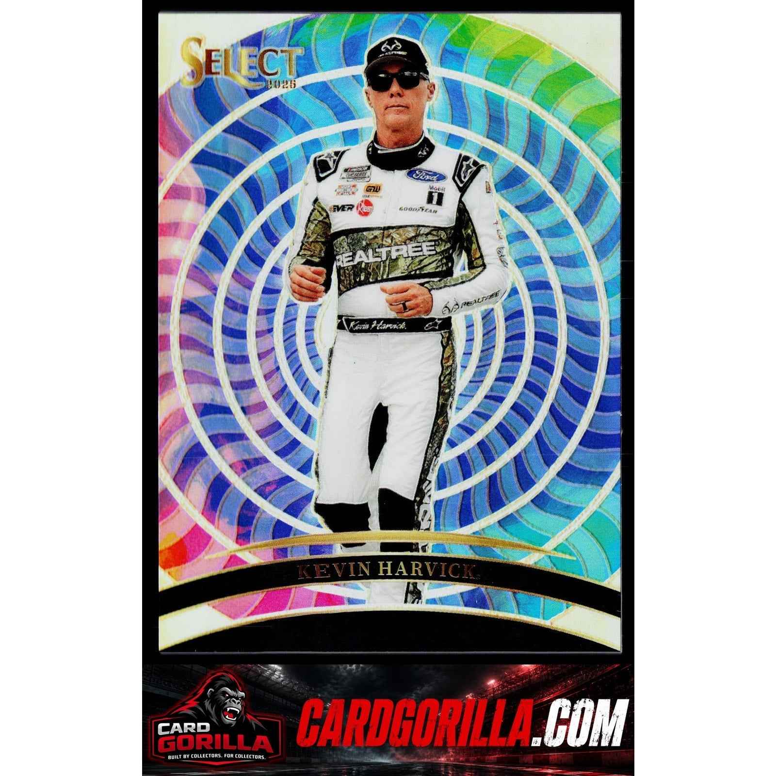 2025 Panini Select #13 Kevin Harvick Color Wheel