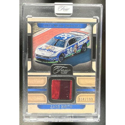 2026 Panini Turn Four Racing Zane Smith #SM-ZSM Sheet Metal Swatches 34/199 MEM