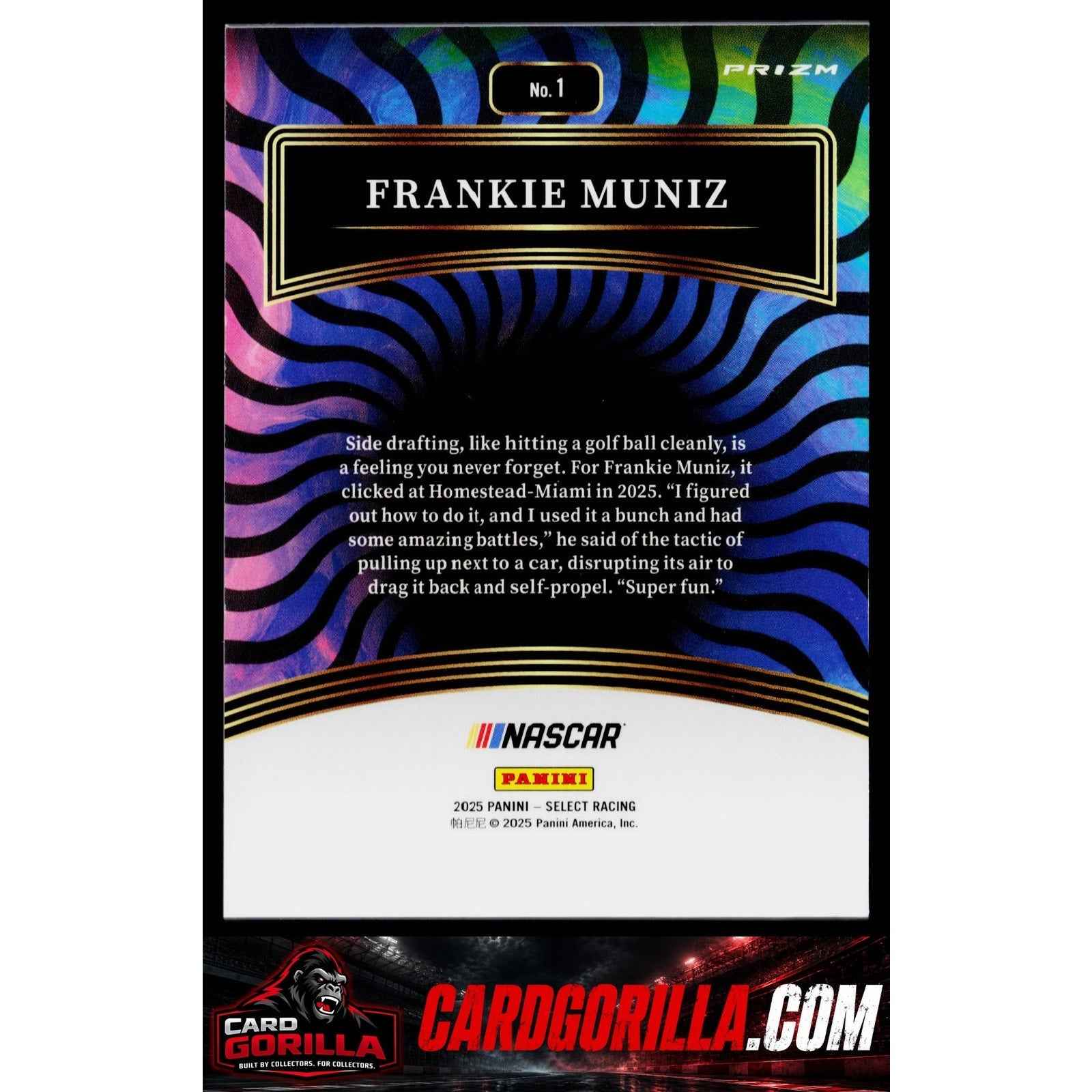 2025 Panini Select #1 Frankie Muniz Color Wheel RC CASE HIT SSP
