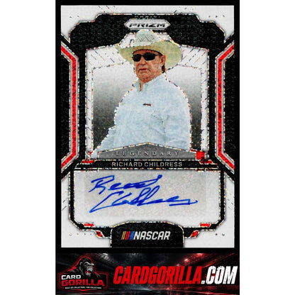 2025 Panini Prizm Richard Childress Legendary Signatures White Sparkle #1/1