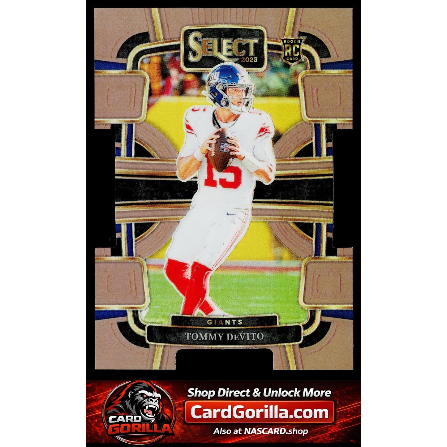 2023 Panini Select #73 Tommy DeVito Copper Prizms Die Cuts #/299