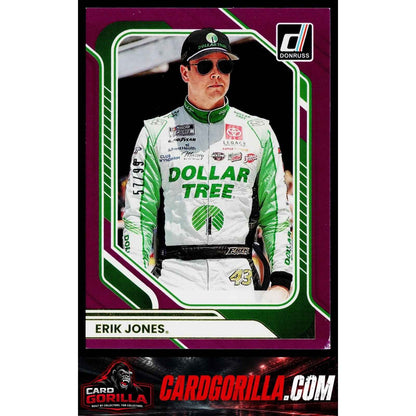 2026 Donruss #93 Erik Jones Purple #/99
