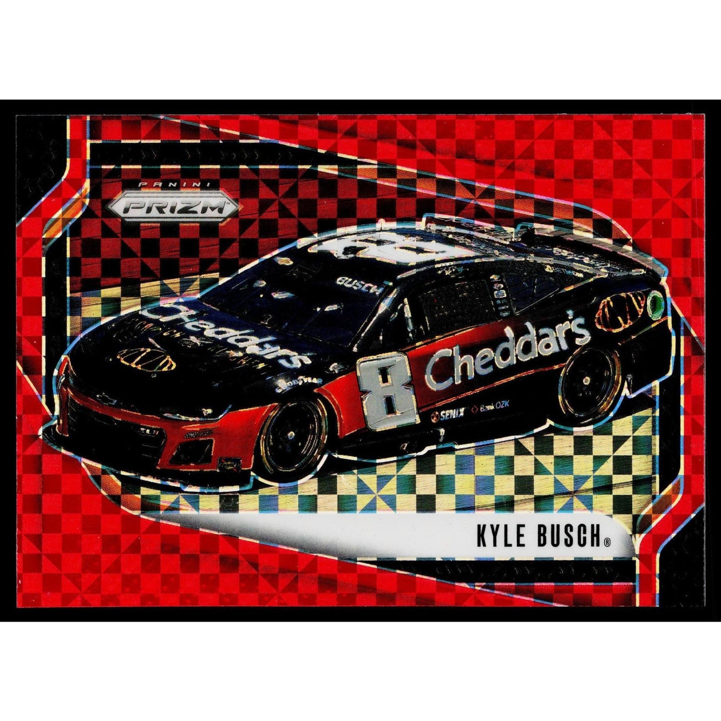 2025 Panini Prizm #121 Kyle Busch Red Power #/175