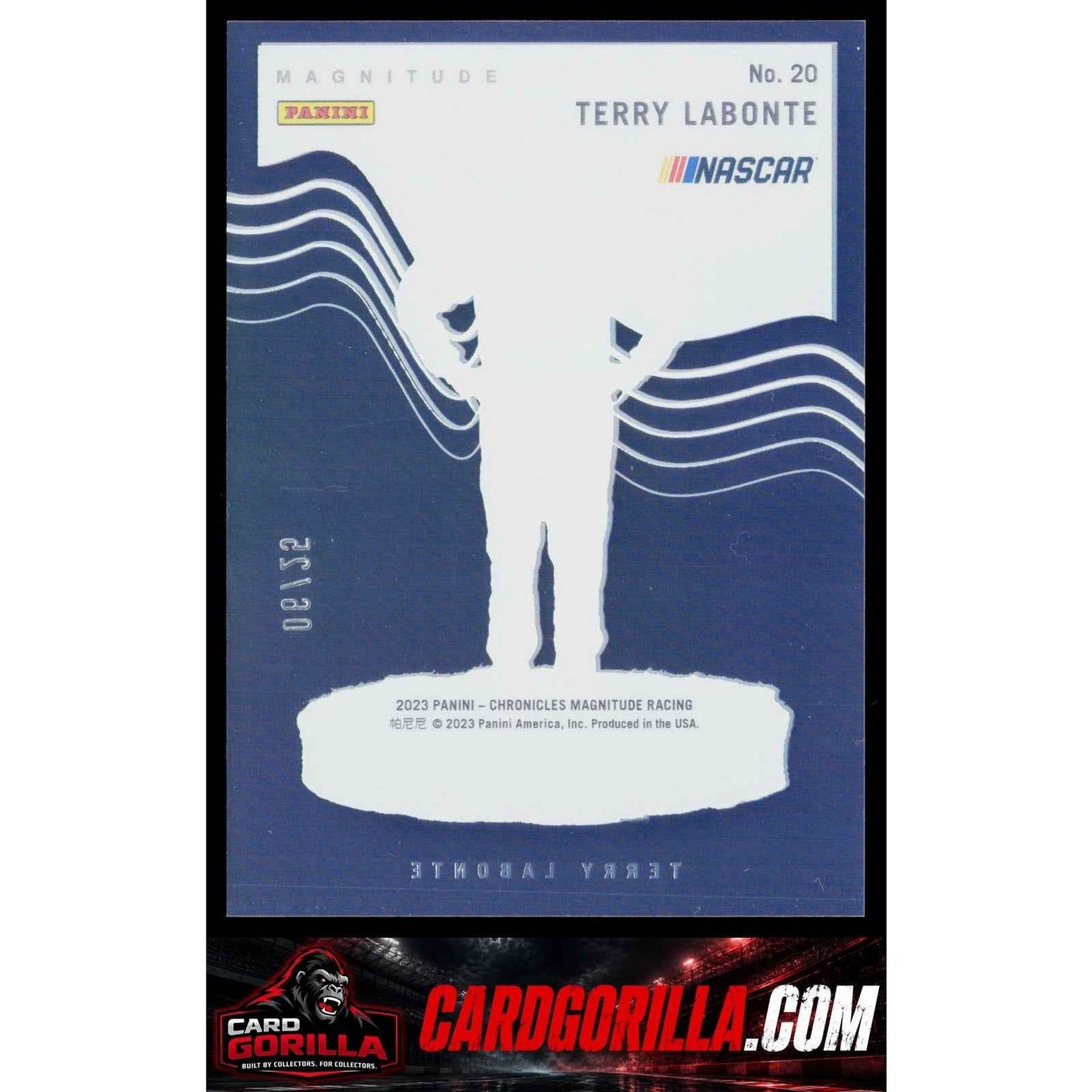 2023 Panini Chronicles #20 Terry Labonte Magnitude Purple #/25