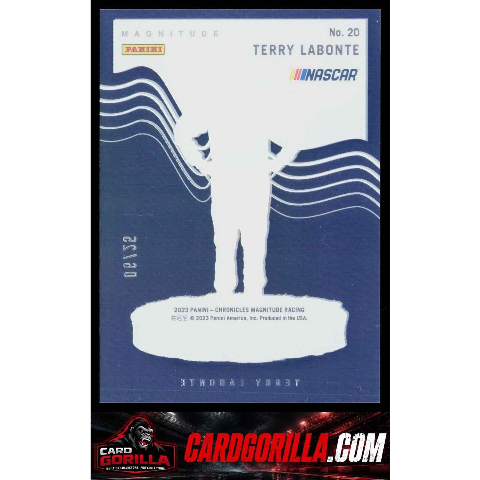 2023 Panini Chronicles #20 Terry Labonte Magnitude Purple #/25