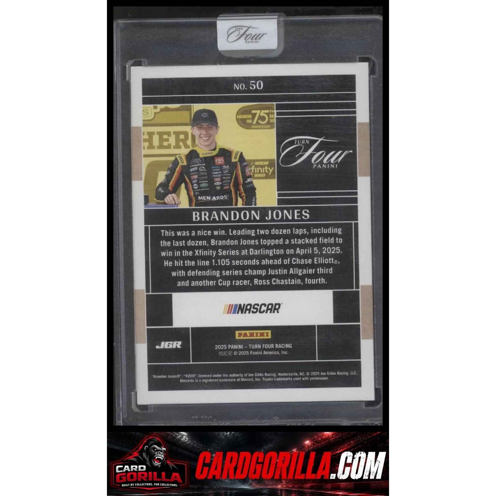 2025 Panini Turn Four #50 Brandon Jones #/75
