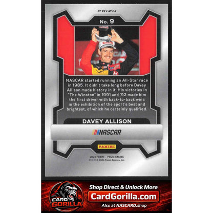 2024 Panini Prizm #9 Davey Allison White Sparkle