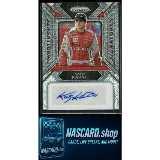 2024 Panini Prizm #SS-KKE Kasey Kahne Sensational Signatures Mojo #/25