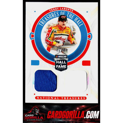 2023 National Treasures Terry Labonte Treasures Of The Hall Holo Silver #/49