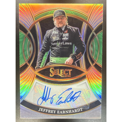 2026 Panini Select NASCAR Jeffrey Earnhardt #S-JEH Signatures Auto