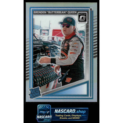 2025 Donruss #95 Brenden "Butterbean" Queen Optic Holo