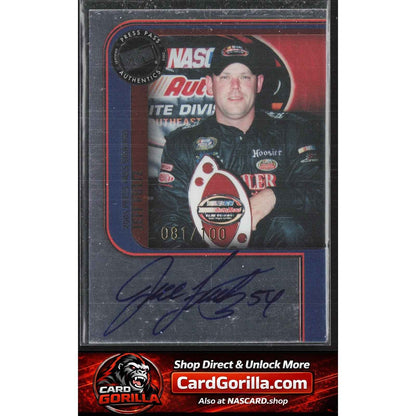 2005 Press Pass #NNO Jeff Fultz Signings Platinum #/100