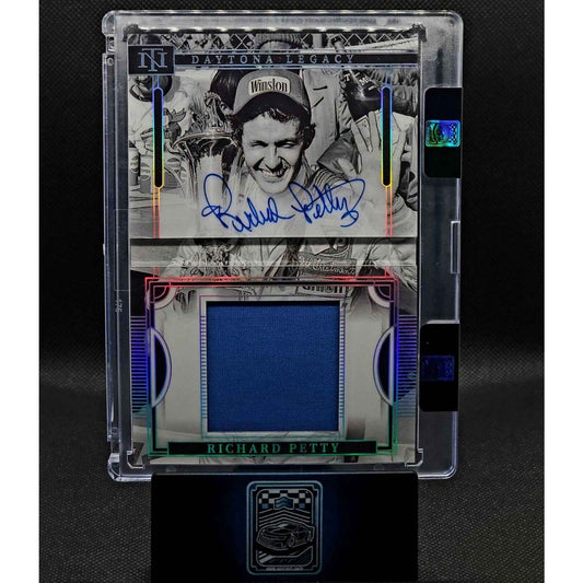 2023 National Treasures Daytona Legacy Booklet #DL-RPT Richard Petty 04/10 - NASCARD.shop