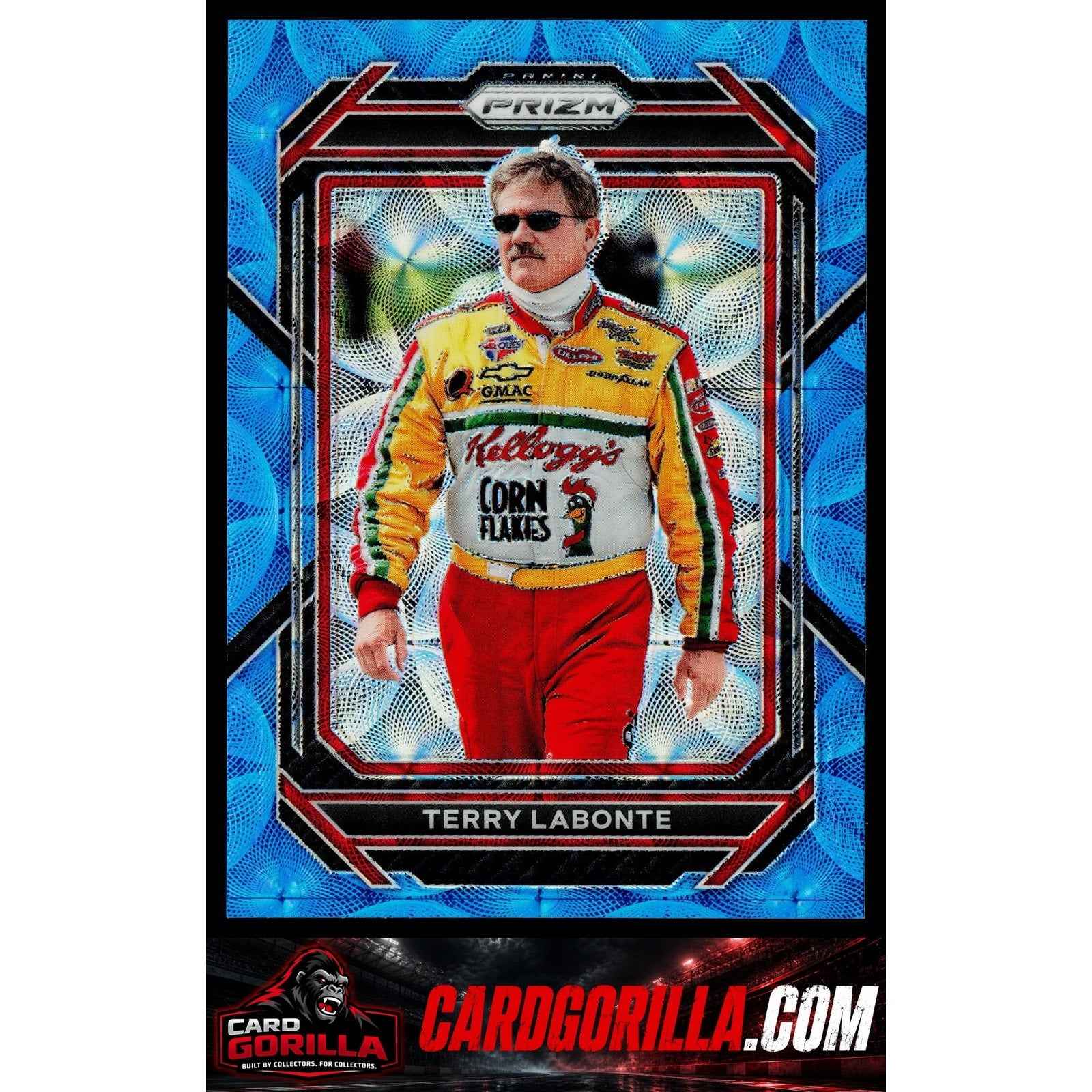 2023 Panini Prizm #48 Terry Labonte Carolina Blue Scope #/99