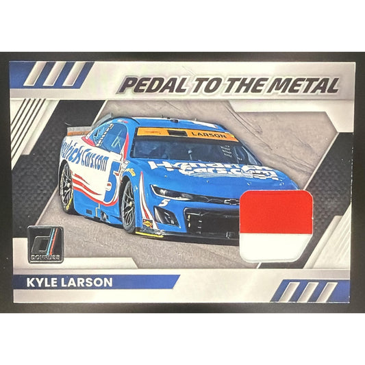 2026 Panini Donruss NASCAR Racing Kyle Larson #6 Pedal to the Metal Materials